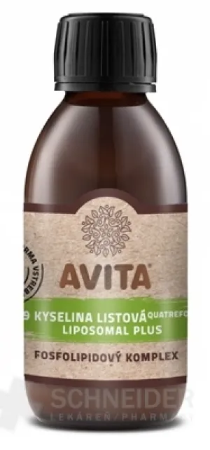 AVITA B9 KYSELINA LISTOVÁ LIPOSOMAL PLUS