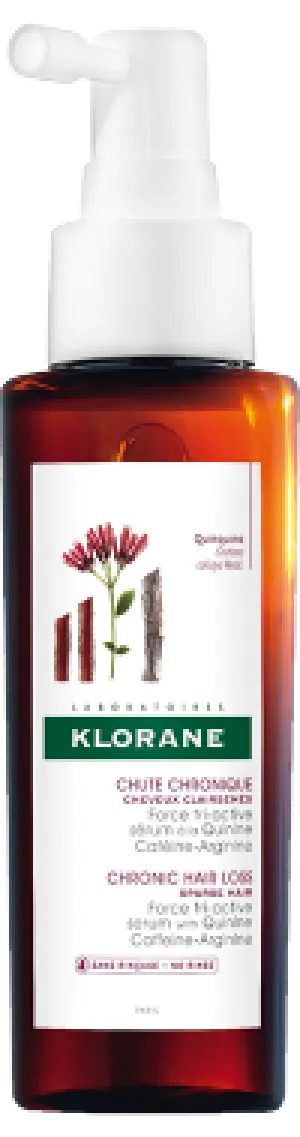 Klorane Force Tri-active - Sérum s komplexom chinín-kofeín-arginín 100ml
