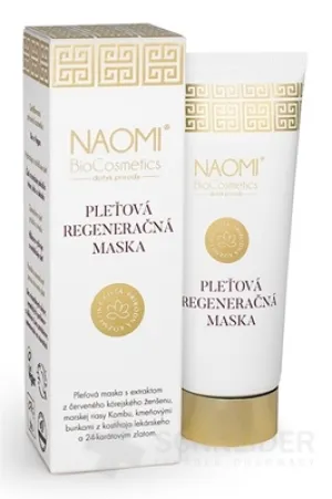 NAOMI BioCosmetics Pleťová regeneračná maska