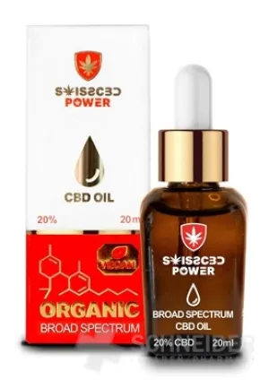 SwissCBDpower Broad Spectrum CBD OIL 20%