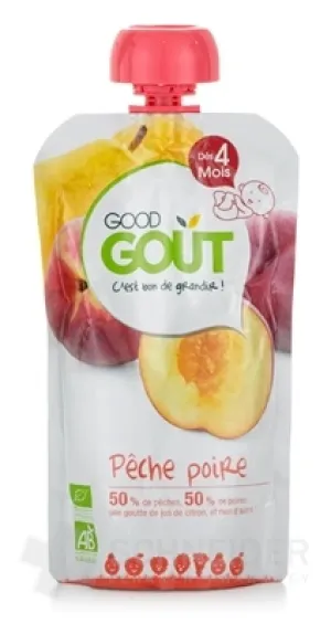 Good Gout BIO Broskyňa s hruškou