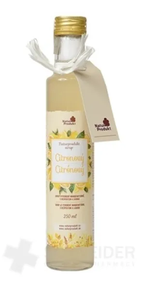 NaturProdukt Sirup Citrónový