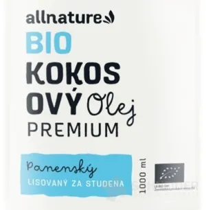 Allnature BIO Kokosový olej PREMIUM