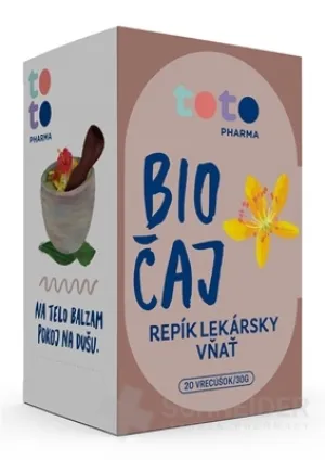 TOTO BIO ČAJ Repík lekársky vňať