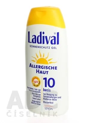 LADIVAL ALLERG  SPF 10 gél