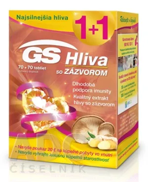 GS Hliva so ZÁZVOROM + darček 2018