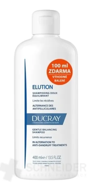 DUCRAY ELUTION Šampón DOUX EQUILIBRANT (Akcia)