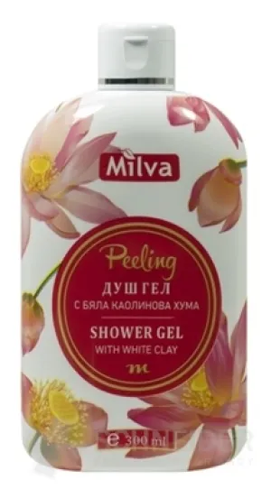 Milva Sprchový gél peeling