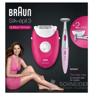 BRAUN Silk-épil 3 3-420 & Bikini Trimmer