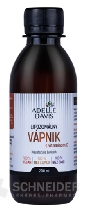 ADELLE DAVIS Lipozomálny VÁPNIK s vitamínom C