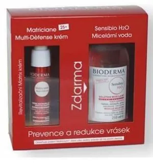 Bioderma Matriciane Multi-défense krém 25+ / Bioderma Sensibio H2O micelárna voda