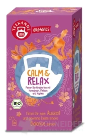TEEKANNE ORGANICS BIO CALM & RELAX