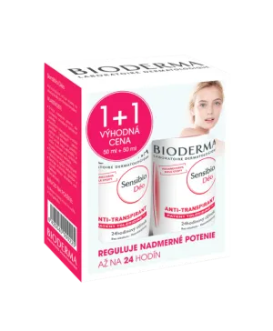 Bioderma Sensibio Déo Anti-transpirant Roll-on 2x50ml