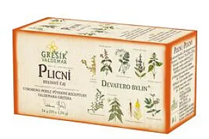 Grešík Deväť bylín Pľúcny porciovaný bylinný čaj 20x1,2 g (24 g)