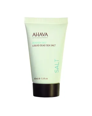 AHAVA Prírodná tekutá soľ z Mŕtveho mora Obsah: 40ml