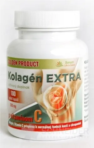 GOLDEN PRODUCT Kolagén EXTRA s vitamínom C 40 mg