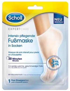 Scholl Expert Care vyživujúca maska na nohy