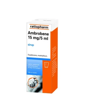 Ambrobene 15mg/5ml, 100ml