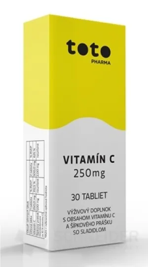 TOTO VITAMÍN C 250 mg