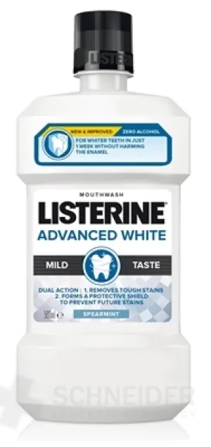 LISTERINE ADVANCED WHITE MILD TASTE