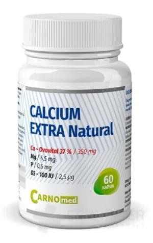 CarnoMed Calcium EXTRA Natural