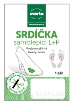 svorto SRDIECKA samolepiace L + P, 024