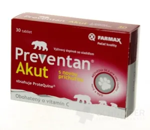 FARMAX Preventan Akut s novou príchuťou