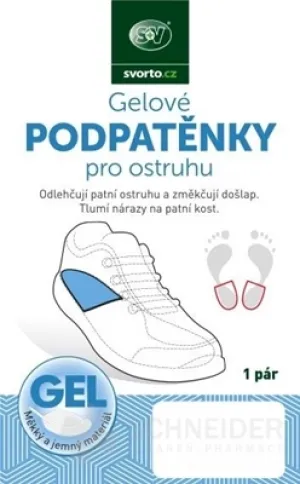 svorto Gélové PODPӒTNÍKY pre ostrohu