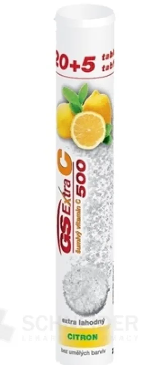 GS Extra C 500 šumivý citrón