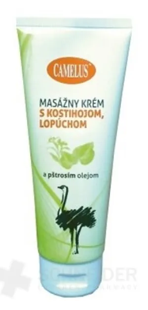 CAMELUS MASÁŽNY KRÉM S KOSTIHOJOM, LOPÚCHOM