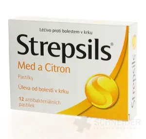 STREPSILS MED A CITRÓN