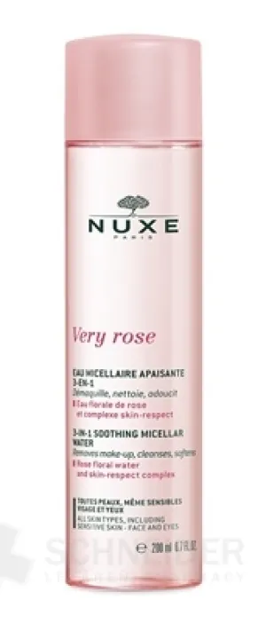 NUXE Very rose 3v1 Čistiaca voda
