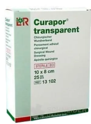 CURAPOR KRYTIE NA RANY TRANSPARENT 10x8 cm
