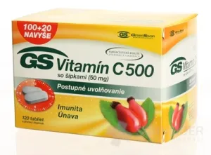 GS Vitamín C 500 so šípkami