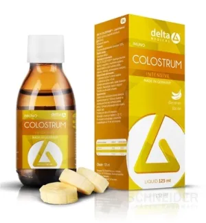 DELTA COLOSTRUM Sirup - Banán