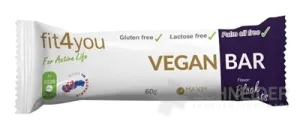 Fit4You VEGAN BAR BLACK CURRANT