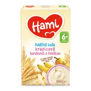 Hami mliečna kaša krupicová banánová s hruškou