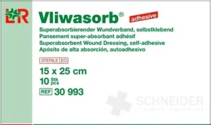 VLIWASORB adhesive Krytie na rany 15x25 cm