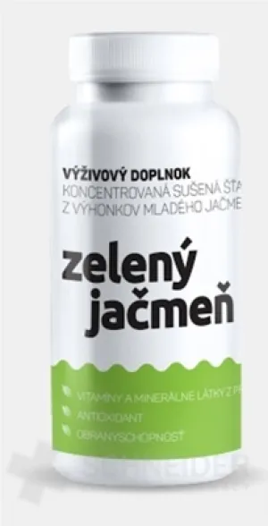 Top Green Zelený jačmeň sušená šťava