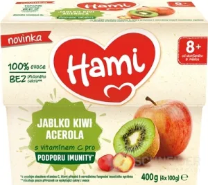 Hami 100% ovocie JABLKO KIVI ACEROLA