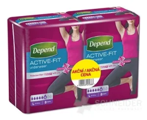 DEPEND ACTIVE-FIT L pre ženy DUOPACK