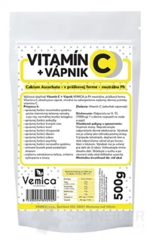 Vemica VITAMÍN C + VÁPNIK