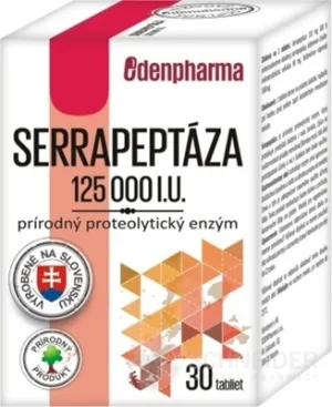 EDENPharma SERRAPEPTÁZA 125 000 I.U.