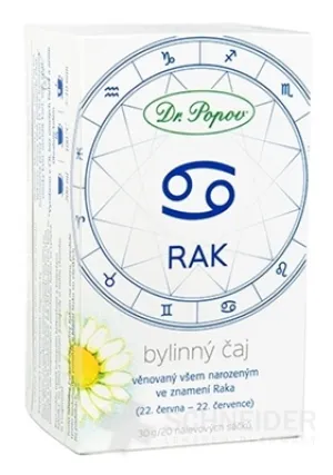Dr. Popov Bylinný čaj RAK