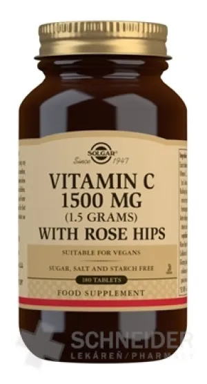 Solgar Vitamin C 1500 mg so šípkami