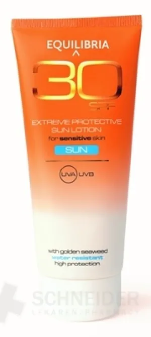 EQUILIBRIA SPF 30 SUN LOTION