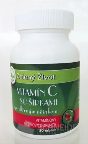 Zelený Život Vitamín C 1000mg so šípkami