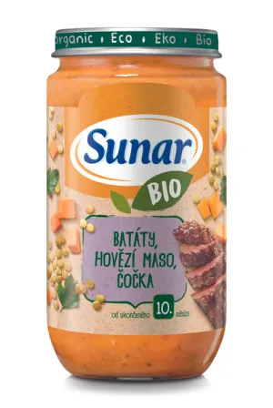 Sunar BIO prikrm BATÁTY, Hovädzie MÄSO, ŠOŠOVICA
