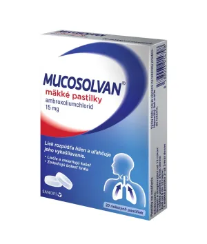 MUCOSOLVAN® mäkké pastilky, 20