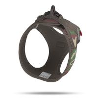 CURLI Postroj pre psov so sponou Air-Mesh Camo, XL, 12-18 kg 